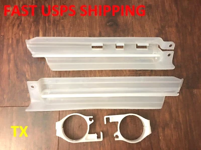 Kit de montaje de protectores de horquilla delanteros para moto Kawasaki KLX250 KLX300R (1997-2007) Foto 1 de 4