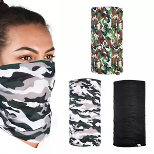 Paquete de 3 Oxford Cómoda Camuflaje Cuello Bandana Tubo Máscara Facial Beenie Bufanda Doo-Rag NW123 - Imagen 1 de 9