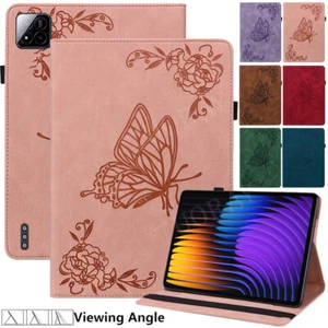 Für Xiaomi Mi Pad 5/6/7 Pro Redmi Pad SE 8.7 11/Pro 12.1 Leder Tasche Hülle Case - Picture 1 of 69