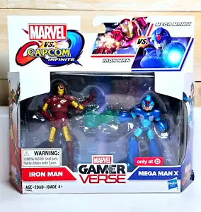 Marvel Gamerverse Marvel vs Capcom: Iron Man & Mega Man X Target Exclusive - Picture 1 of 4