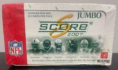 2007 Score Select Football Jumbo Box Factory Sealed - Image 1 of 4