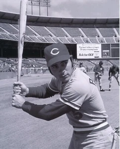 johnny bench 8x10 photo and autograph 3x5 index card cincinnati reds - Picture 1 of 2