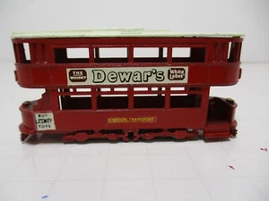 Models of Yesteryear #Y-3A V-2 LONDON E CLASS TRAMCAR XLNT MODIFIED V-1 DEWARS! - Picture 1 of 10