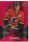 16-17 2016/17 Upper Deck Overtime Top Rated Red #14 Sean Monahan Flames 1/25