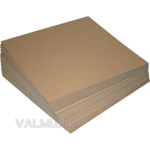 100 CARTONES PROTECTORES PARA EL ENVÍO DE DISCOS DE VINILO LP 12" MAXI - NUEVOS - Imagen 1 de 2
