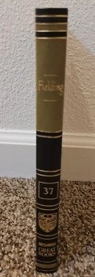  1952 Britannica Great Books Vol 37 - Fielding Hardcover  Foto 1 de 4