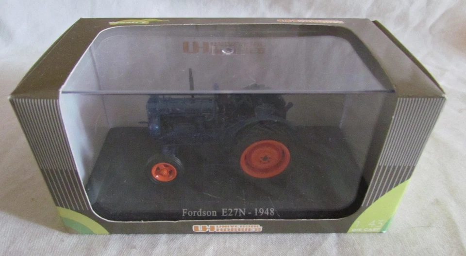 Universal Hobbies Fordson E27N 1948 Tractor Model 1.43 Scale Boxed - Image 1 of 1