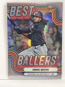 JAMES WOOD 2024 BOWMAN'S BEST #BB-30 BEST BALLERS WASHINGTON OF - Bild 1 von 2