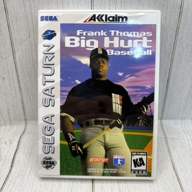 Frank Thomas Big Hurt Baseball (Sega Saturn, 1996)