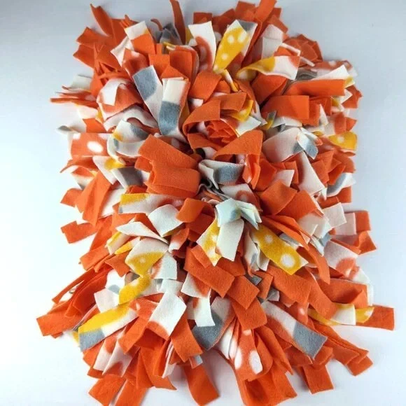 NEW Dog/Cat Snuffle Mat - Orange Cream #49 - Image 1 of 3
