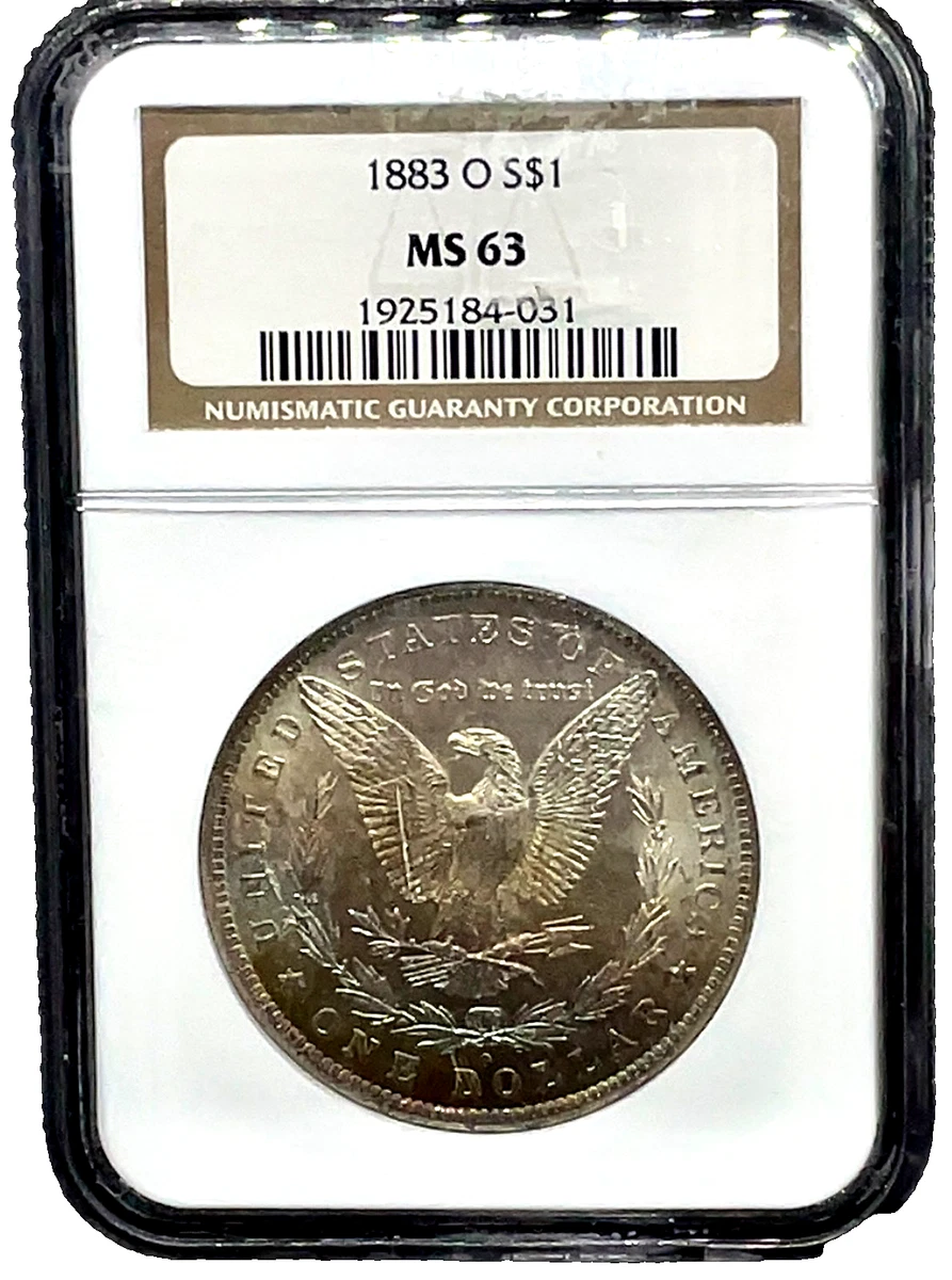 MS 63 Graded 1883 Year Morgan US Dollars (1878-1921) for sale | eBay