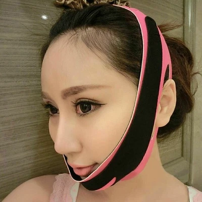 Face Lift Up Mask Facial Slimming Strap Anti-Wrinkle Chin V-Line Lifting Firming - Image 1 of 4