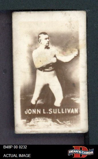 1948 Topps Magic Photo #2 John L. Sullivan A Boxing Champions 1.5 - FAIR - Image 1 of 1