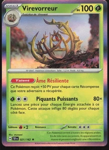 Carte Pokémon Virevorreur 021/162 Holo   Forces Temporelles Français - Imagen 1 de 2