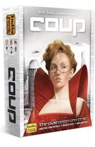 Coup Card Game Indie Board Game Science Fiction Strategy Brand New - Picture 1 of 7