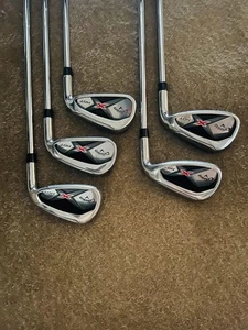 Callaway X HOT Eisensatz Flex S 5-teilig gebraucht Rechtshänder Kostenloser Versand #50 - Bild 1 von 8