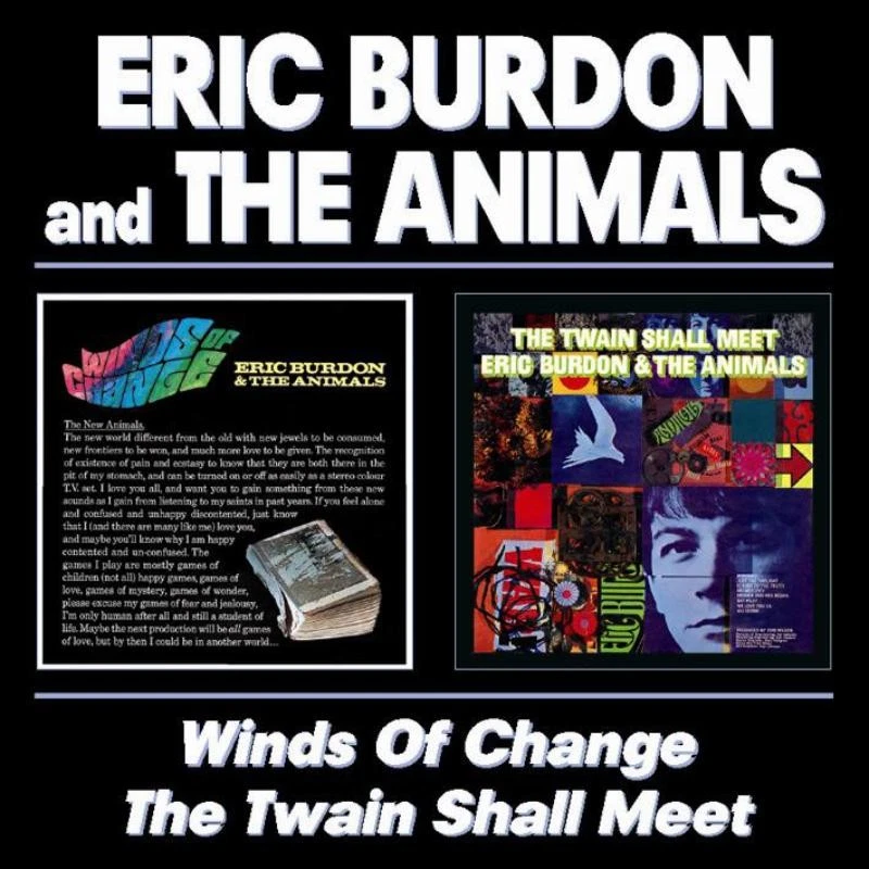 Eric Burdon and the Animals Winds of Change / the Twain Shall Meet CD BGOCD562 - Image 1 of 1