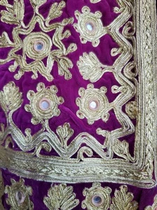 Velvet Afghan Women's Special Occasion Hand-made Dress - Picture 1 of 13