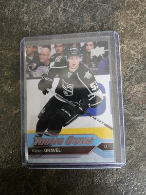 2016-17 Upper Deck Series 2 Young Guns Kevin Gravel YG RC Card# 474 - Image 1 of 2