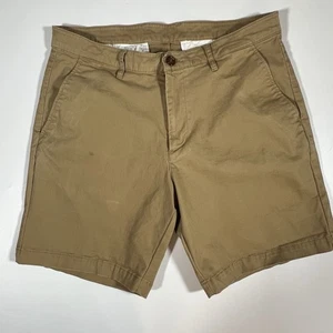 Bear Bottom Men’s Shorts Size 34 / 8” Inseam Khaki Tan - Picture 1 of 9