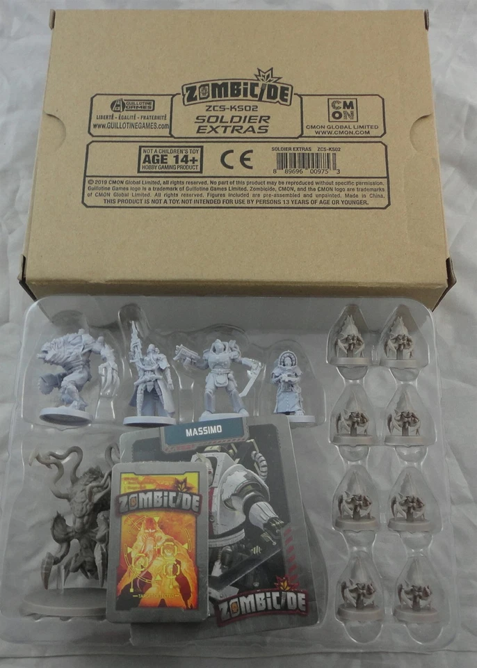 Zombicide Invader Soldier Pledge - Kickstarter