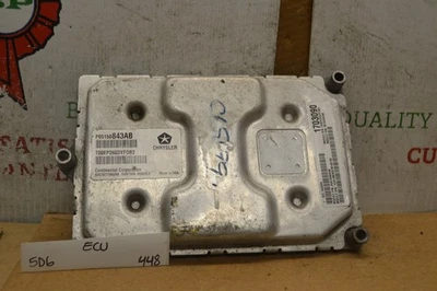 2014 吉普切诺基发动机控制单元 ECU 05150843AB 模块 448-5D6 — 第 1/4 张图片