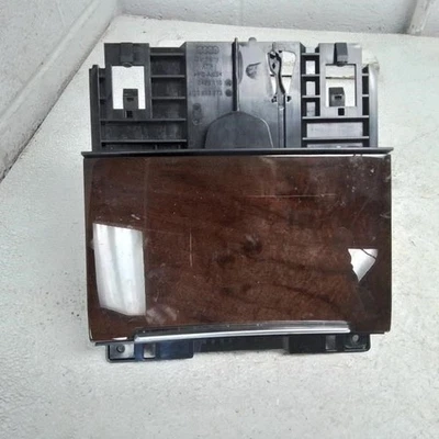 2016 AUDI A6 Center Console Sliding Lid W/Compartment 4G0864131 Black/Woodgrain  - Image 1 of 4