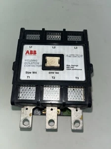 ABB EHW 160 WELDING ISOLATION CONTACTOR. SIZE W4 Used - Picture 1 of 5