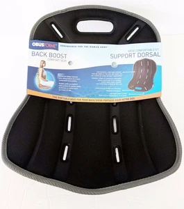 ObusForme Back Boost by Homedics New Posture Comfort Seat Dorsal Home Office - Imagen 1 de 6