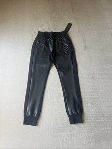 Pantaloni da jogging Alp N Rock Roona neri in ecopelle piccoli - Foto 1 di 4