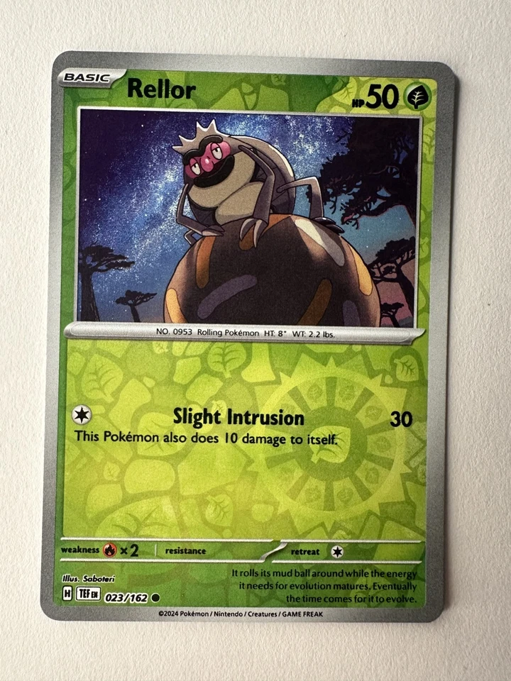 Rellor 023/162 SV05: Temporal Forces Reverse Holo - Image 1 of 1