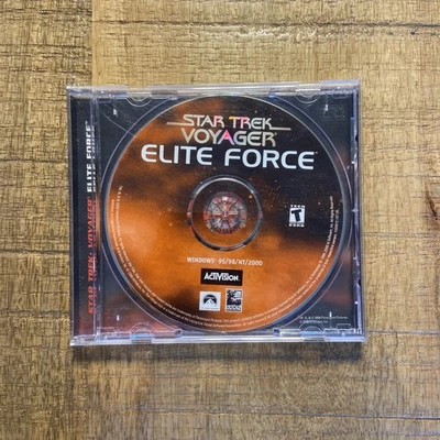 Star Trek Voyager Elite Force PC CD-ROM 2000 Activision Complete w/ Case - Image 1 of 3