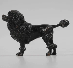 kj3/7  kleine Bronze  stehender Pudel  20. Jh. Wien ? - Picture 1 of 8