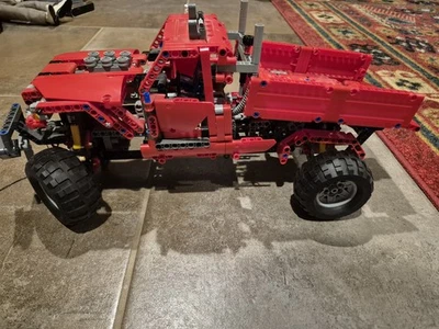 Lego Technic Retired 42029 Red Customized Pickup Truck - Parts - Incomplete  - Image 1 of 4