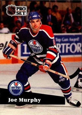 1991 Pro Set Joe Murphy #68 Edmonton Oilers Hockey Card - Image 1 of 2