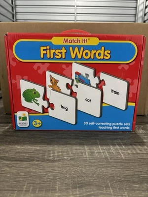 Reading Puzzle Match Game Learning Journey Match It! - First Words Homeschooling - Image 1 of 4