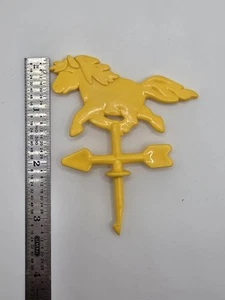 1980s My Little Pony Show Stable • Yellow (Replacement) Weathervane - Picture 1 of 2