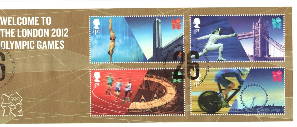 G.B. - SG. MS.3341: 2012 "BIENVENIDO A LONDRES" Hoja en miniatura. Foto 1 de 1