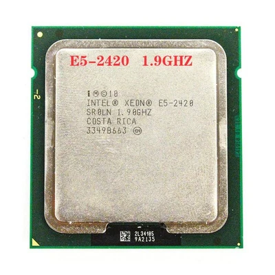 Intel Xeon E5-2420 SR0LN 1.90GHz 6-Core 15M LGA 1356 12 Threads CPU processor - Image 1 of 4