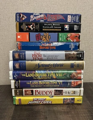 Lot Of 10 Vintage VHS-Austin Powers, The Land Before Time, Far From Home & More! - Image 1 of 4