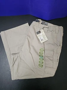 5.11 Tactical Pant Style-74251L Gr. 48 Schrittlänge 27 Khaki 100% Baumwolle Gummibund - Bild 1 von 13