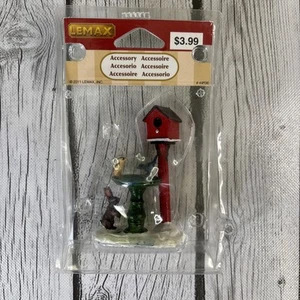 LEMAX Village Collections Accessories Bird House Bird Bath 2011 #44836.NEW - Picture 1 of 5