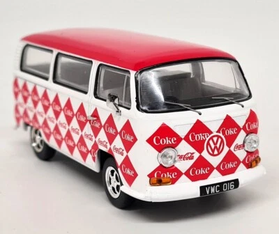 Corgi 1/43 Volkswagen T2 Bay Window Coke Coca Cola Diamond Diecast Model Car - Image 1 of 4
