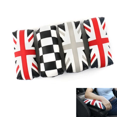 Almohadilla reposabrazos de coche consola central caja de asiento cojín funda de almohada para M N Cooper S Foto 1 de 4