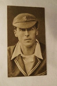 1923 - Scarce - Vintage - R & J Hill Cricket Card - F.E. Woolley - Kent - Picture 1 of 3