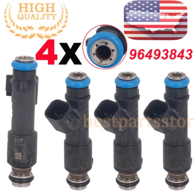 4Pcs Fuel Injector For 2006 2007 2008 Suzuki Forenza Reno 2.0L I4 15710-85Z10 US - Image 1 of 4
