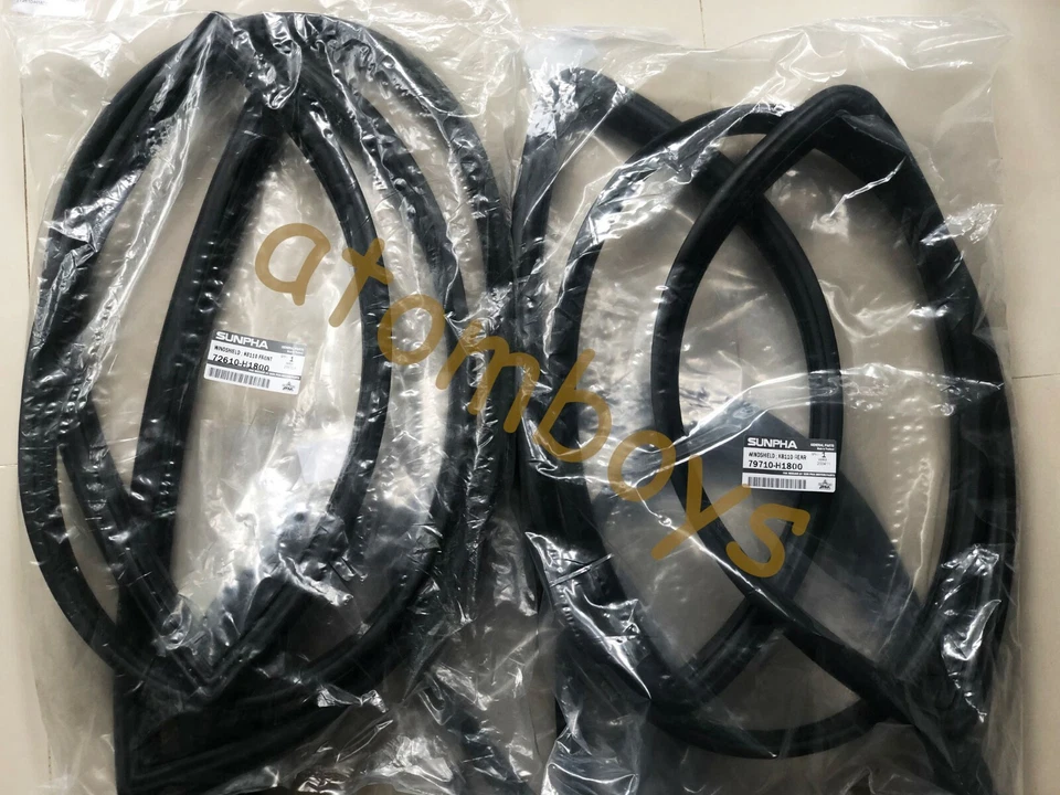 For Nissan DATSUN SUNNY 1200 KB110 COUPE Windshield WINDSCREEN SEAL RUBBER - Image 1 of 4