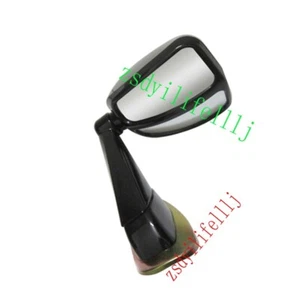 1x Espejo retrovisor negro cubierta delantera izquierda coche Toyota Prado LC90 1996-2002 - Imagen 1 de 2