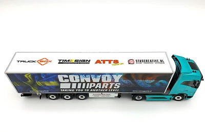 Volvo FH5 globetrotter "Electric" reefer trailer "Schouwstra" WSI truck models - Immagine 1 di 4