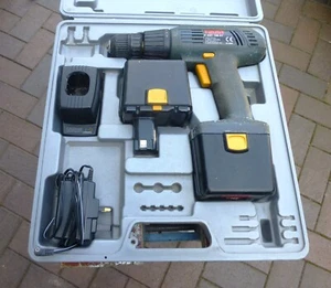 Cordless Drill & 2 batteries FOR PARTS (collect Staffordshire) - Picture 1 of 9